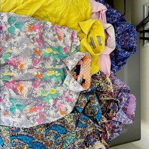 7 Casual Shirts Men’s Long Sleeve Button